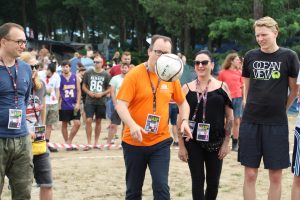 PEACE, LOVE, AND FOOTBALL AT POLISH WOODSTOCK FESTIVAL, 06